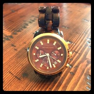 Michael Kors Tortoiseshell Watch